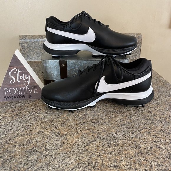 Nike Air Zoom Victory Tour 2 Golf Shoes Black‎ DJ6569-001 Black Leather Mens 8.5